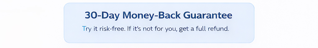 ppb pricing options moneyback