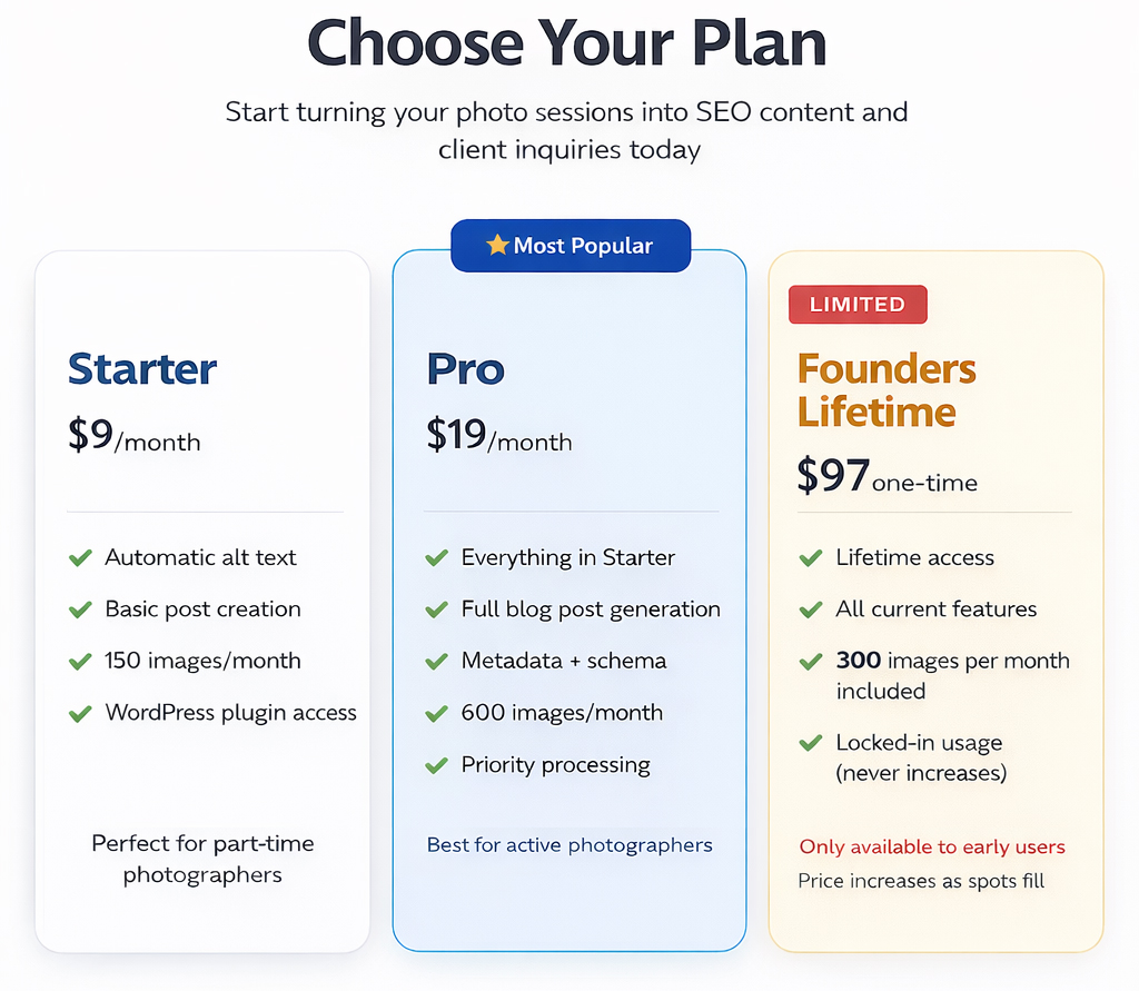 ppb pricing options no buttons no moneyback